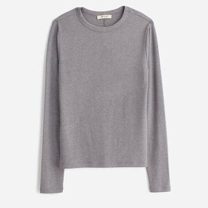 Drapey Rib Long-Sleeve Tee. MAKE ME AN OFFER!!!!